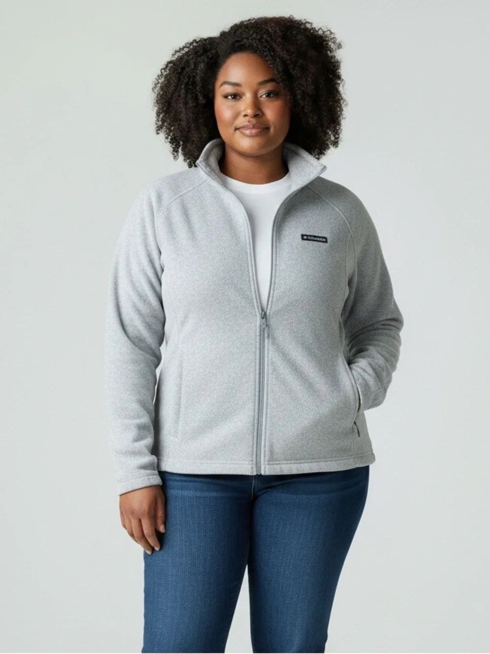 Columbia Women's 2X Sawyer Rapids Full Zip 2.0 Fleece Jacket New Zip Pockets
